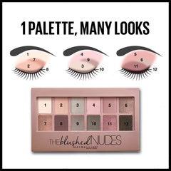 Maybelline The Blushed Nudes Eye Shadow