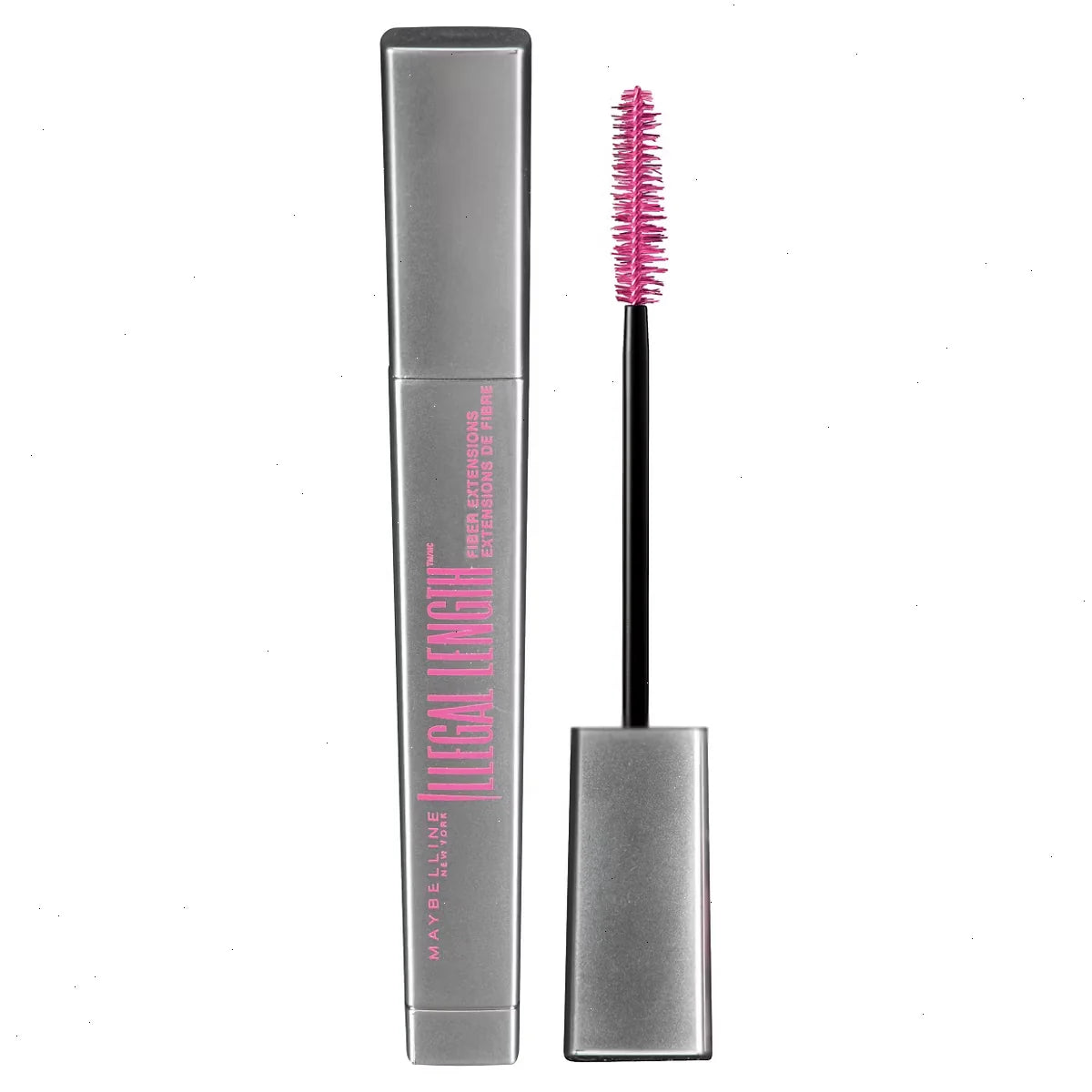 Maybelline Illegal Length Fiber Extensions Washable Mascara - 930 Blackest Black - 0.22 fl oz