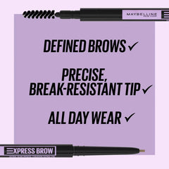 Maybelline Express Brow Ultra Slim Eyebrow Pencil - 0.003oz