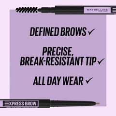 Maybelline Express Brow Ultra Slim Eyebrow Pencil - 0.003oz