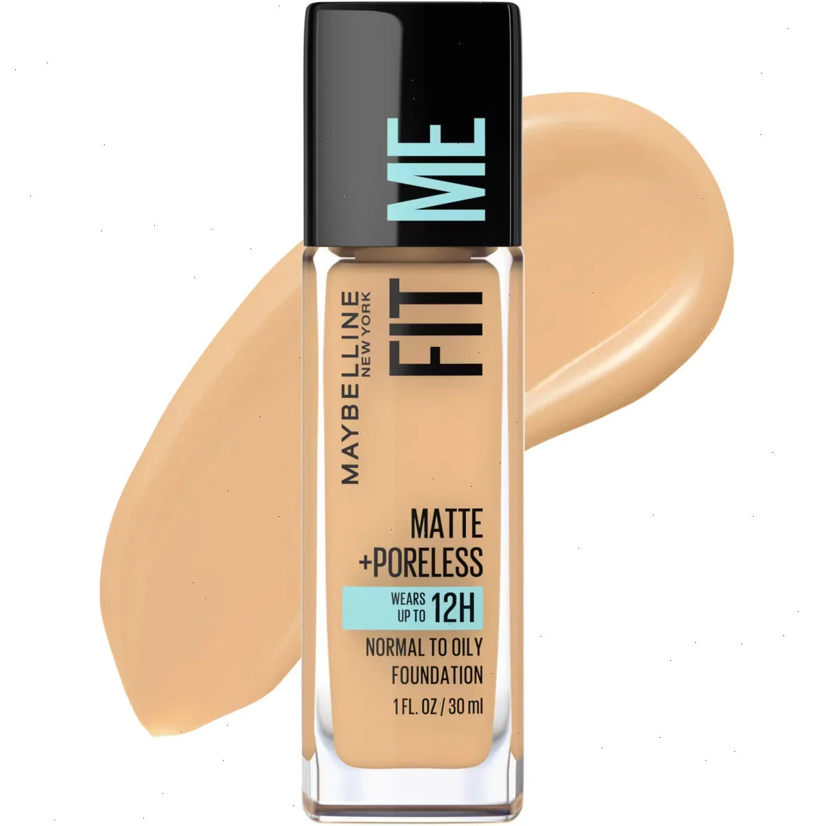 Maybelline Fit Me Matte + Poreless Oil Free Liquid Foundation - 1 fl oz