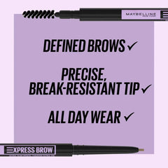Maybelline Express Brow Ultra Slim Eyebrow Pencil - 0.003oz